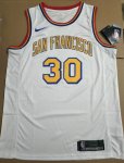 NBA 30 Curry San Francisco Maillot blanc imprimé